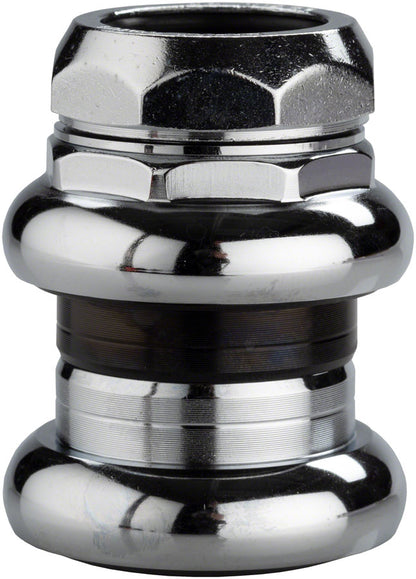 NEW Tange Levin CDS 1" Threaded Headset: 26.4mm Crown Race Chrome - Around the Cycle