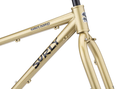 NEW Surly Karate Monkey Frameset - Fool's Gold Mountain Frame - Around the Cycle