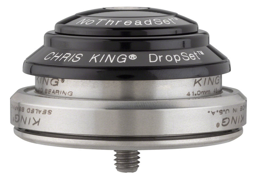 NEW Chris King DropSet 3 Headset, 41/52mm, Black - Around the Cycle
