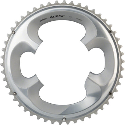 NEW Shimano 105 FC-R7000 50t 4x110 bcd Asymmetric Chainring, Silver