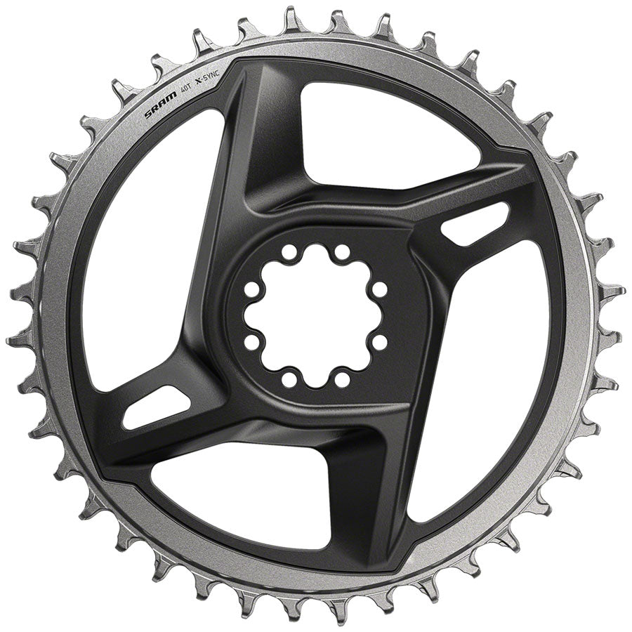 NEW SRAM X-Sync Road Direct Mount Chainring for RED/Force - 46t 12-Speed 8-Bolt Direct Mount Gray