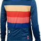 NEW Salsa Team Polytone Women's Long Sleeve Jersey - Dark Blue, w/ Stripes, Small