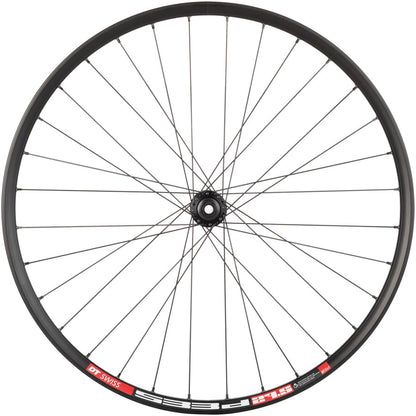 NEW Quality Wheels 105/DT 533d Front Wheel - 27.5", 12 x 100mm, Center-Lock, Black - Around the Cycle