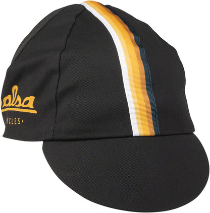 NEW Salsa Latitude Cycling Cap - White, Navy Blue, Black , w/ Stripes, One Size