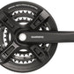 NEW Shimano Altus FC-M311 Crankset 175mm, 48/38/28t, Black