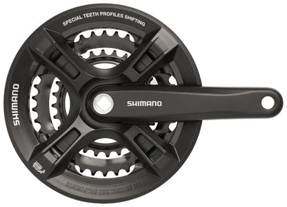 NEW Shimano Altus FC-M311 Crankset 170mm, 48/38/28t, Black