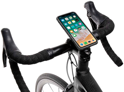 NEW Topeak Ridecase with Mount - Fits iPhone XR, Black/Gray