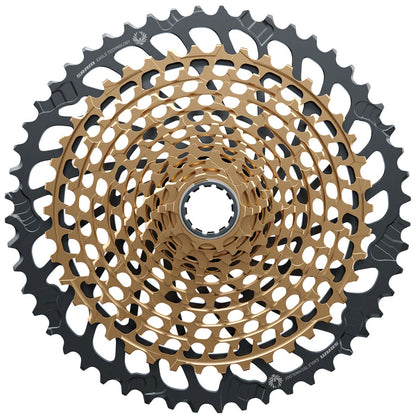 NEW SRAM XX1 Eagle XG-1299 12-Speed Cassette, 10-52t, Gold - Around the Cycle