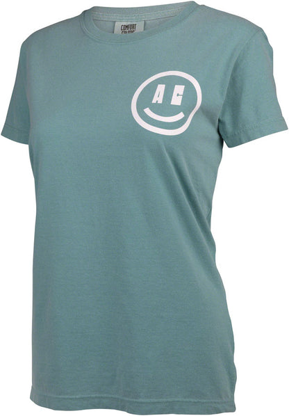 NEW All-City Week-Endo Women's T-Shirt - Seafoam, White, Large - Around the Cycle