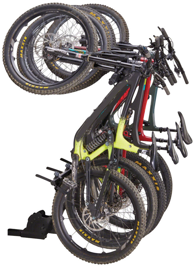 NEW Yakima Hangover Hitch Bike Rack - 4-Bike, 2" Receiver, Black