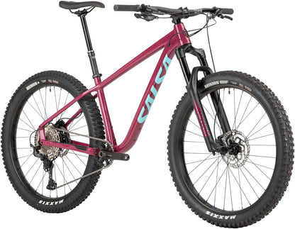 NEW Salsa Timberjack XT 27.5+ - Dark Red Mountain Bike