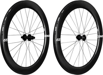 NEW ENVE Composites 65 Foundation Wheelset - 700, 12 x 100/142mm, Center-Lock, XDR, Black - Around the Cycle