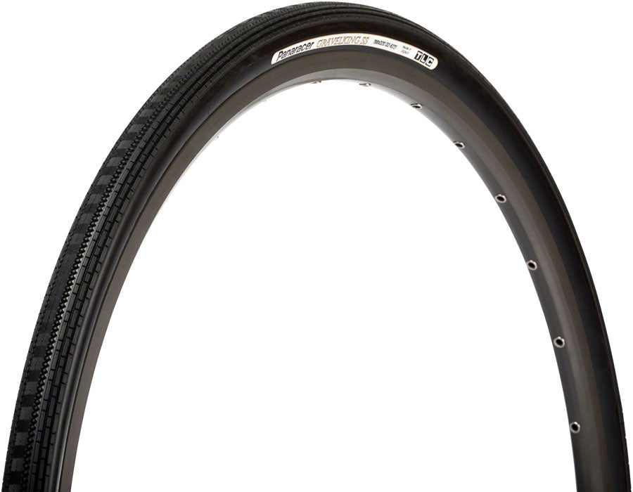 NEW Panaracer GravelKing SS Plus Tire - 700 x 32, Tubeless, Folding, Black, ProTite Protection