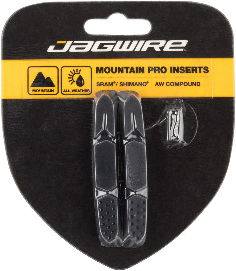 NEW Jagwire Mountain Pro Brake Pad Replacement Inserts, Black