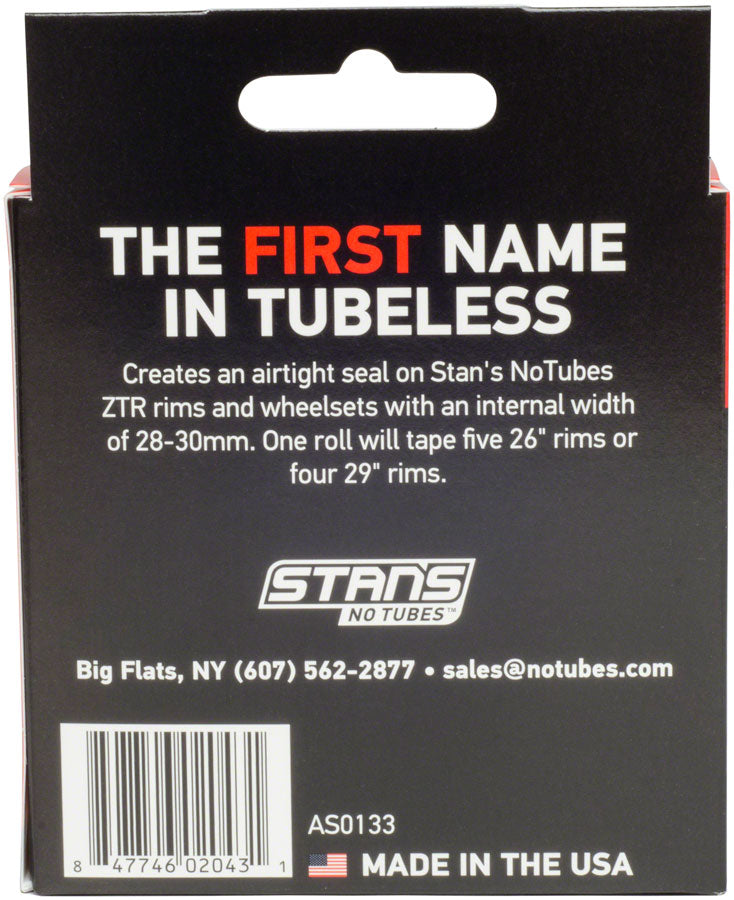 NEW Stan's NoTubes Rim Tape: 30mm x 10 yard roll
