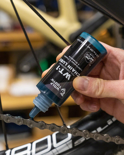 NEW Wolf Tooth WT-1 Chain Lube for All Conditions - 2oz - Around the Cycle