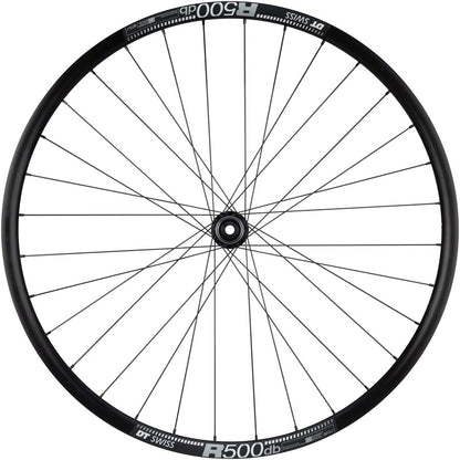 NEW Quality Wheels RS505 / DT R500 Disc Front Wheel 700, 12 Black - Around the Cycle