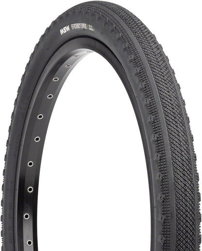 NEW MSW Efficiency Expert Tire - 20 x 1.75 Black Rigid Wire Bead 33tpi - Around the Cycle