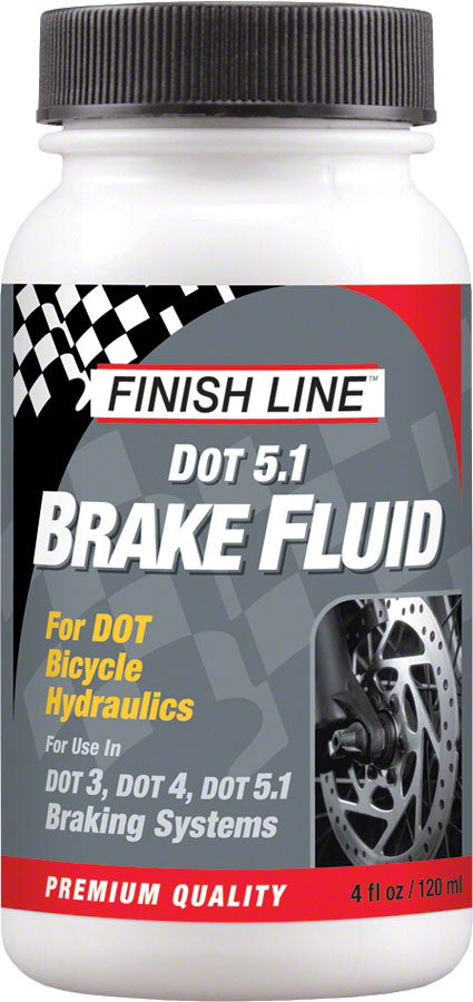 NEW Finish Line DOT 5.1 Brake Fluid, 4oz
