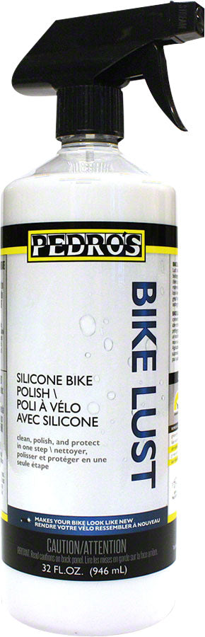 NEW Pedro's Bike Lust Silicone Polish and Cleaner: 32oz/946ml