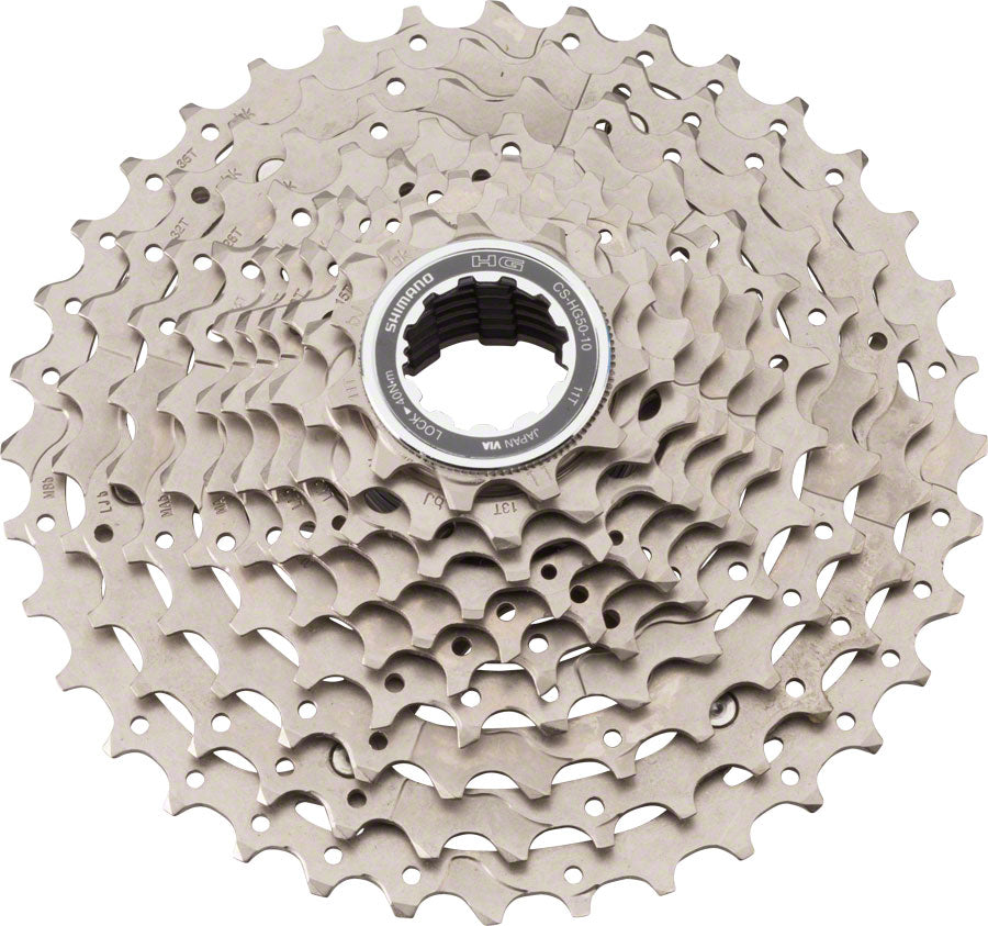 NEW Shimano Deore CS-HG50 10 Speed Cassette 11-36t, Plated