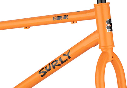 NEW Surly Lowside Frameset - Dream Tangerine Mountain Frame - Around the Cycle