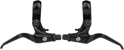 NEW Promax FS-378 Brake Lever Set - Short Pull, 2-Finger, Tooled Reach Adjust, For U and Caliper Brakes, Black