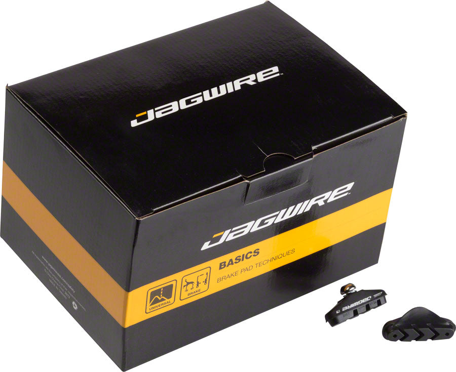 NEW Jagwire Basics Road Molded Brake Pads Threaded Box of 50 Pairs