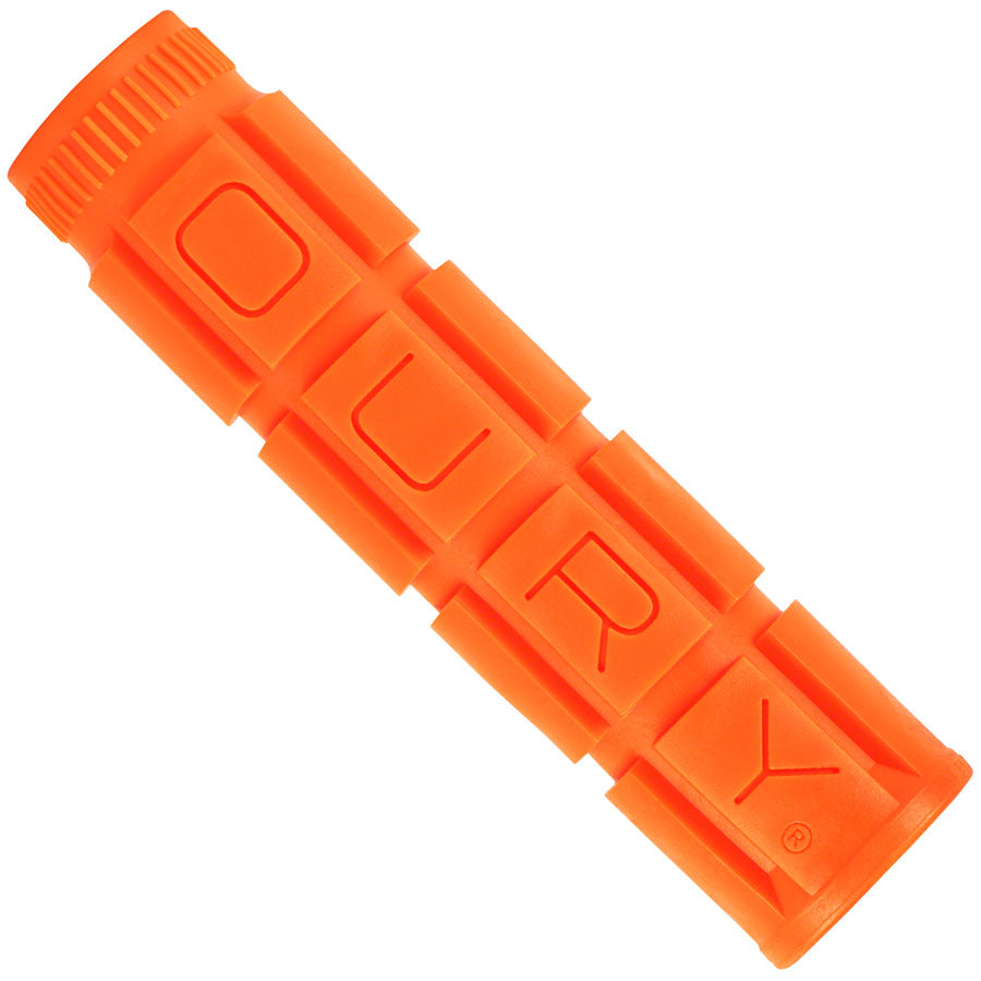 NEW Oury Single Compound V2 Grips - Graphite Oury Single Compound V2 Grips - Blaze Orange