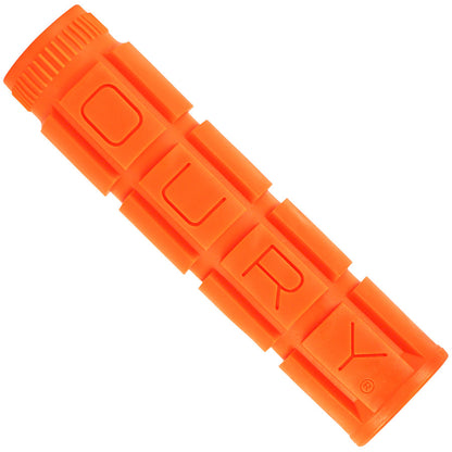 NEW Oury Single Compound V2 Grips - Graphite Oury Single Compound V2 Grips - Blaze Orange