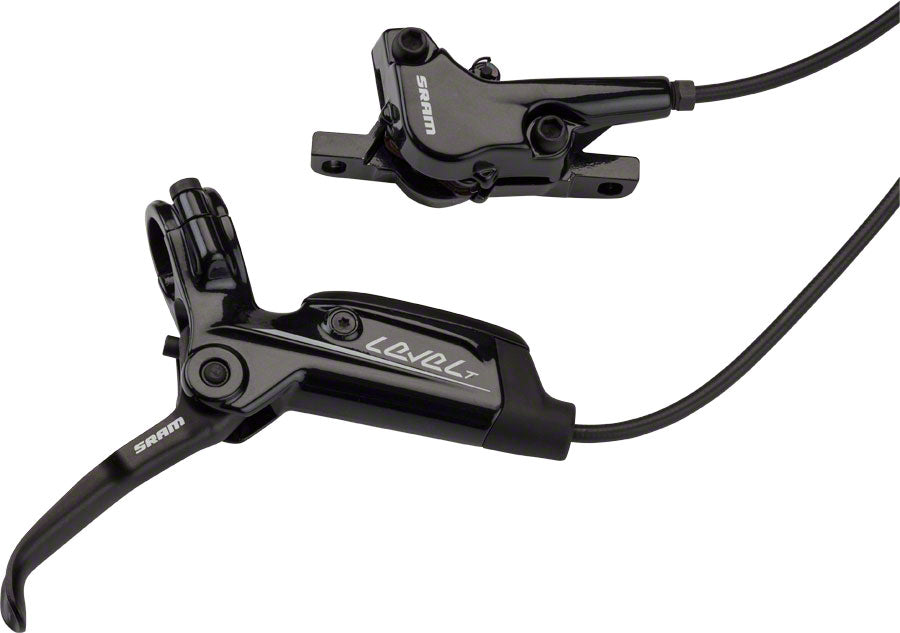 NEW SRAM Level T Disc Brake and Lever - Rear, Hydraulic, Post Mount, Black, A1