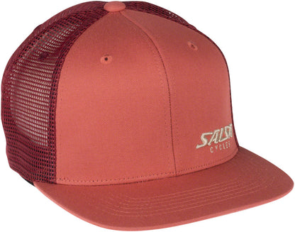 NEW Salsa Block Hat - Red Clay, Burgundy, Adjustable - Around the Cycle