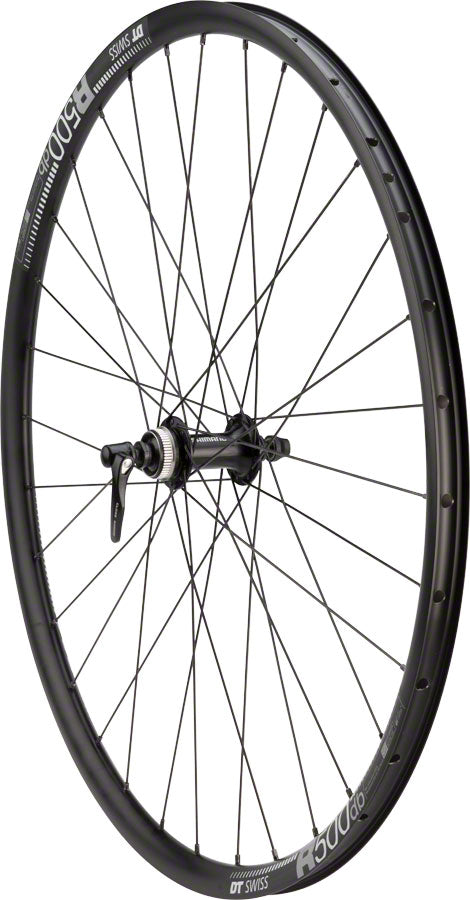 NEW Quality Wheels RS505 / DT R500 Disc Front Wheel 700, QR Black, Clincher - Around the Cycle