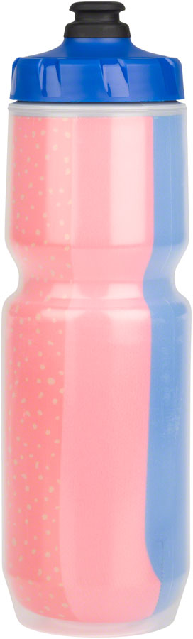 NEW Salsa Team Polytone Purist Insulated Water Bottle - Dark Blue, Blue, w/ Stripes, 23oz - Around the Cycle