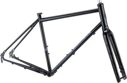 NEW Salsa Vaya All-Road Gravel Touring Frameset, 700c, Steel, Black - Around the Cycle