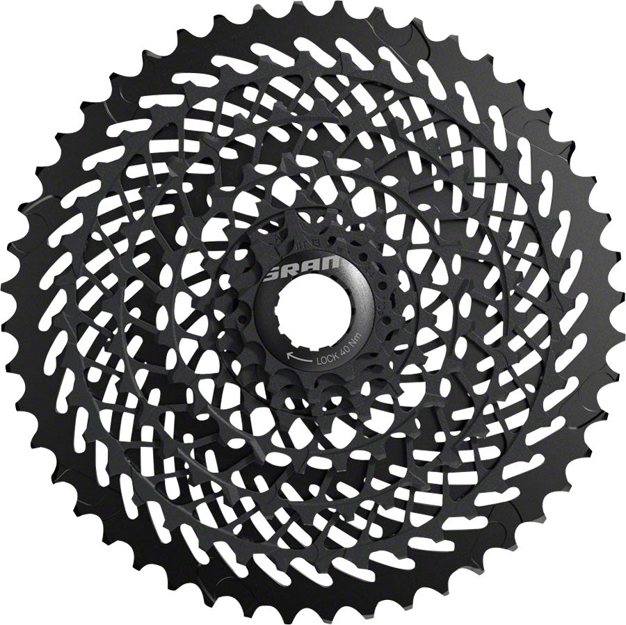 NEW SRAM EX1 XG-899 8 Speed Cassette SRAM EX1 XG-899 Cassette - 8 Speed, 11-48t, Black - Around the Cycle