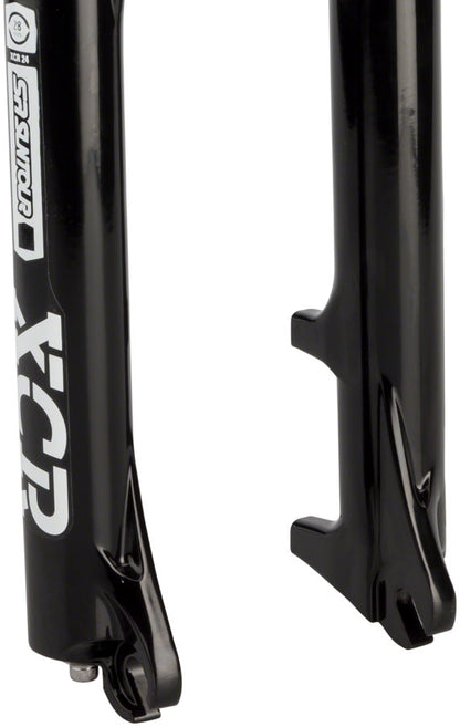 NEW SR Suntour XCR Air 24 Suspension Fork: 24", 1-1/8" Threadless Steerer, 63mm Travel, Disc, Black