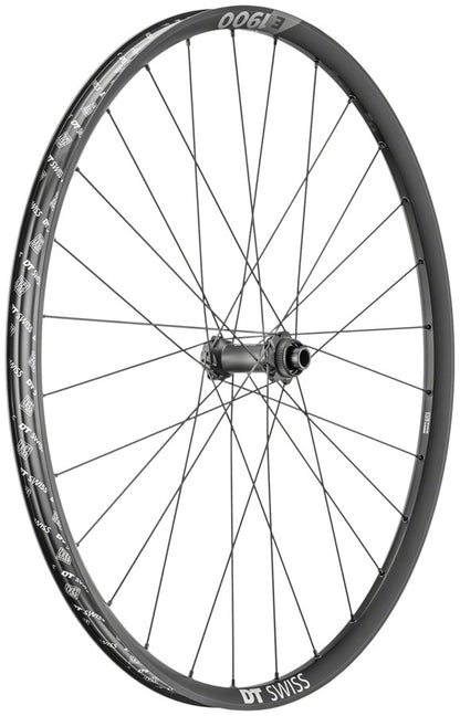 NEW DT Swiss E 1900 Spline 30 Front Wheel - 29", 15 x 110mm, Center-Lock, Black
