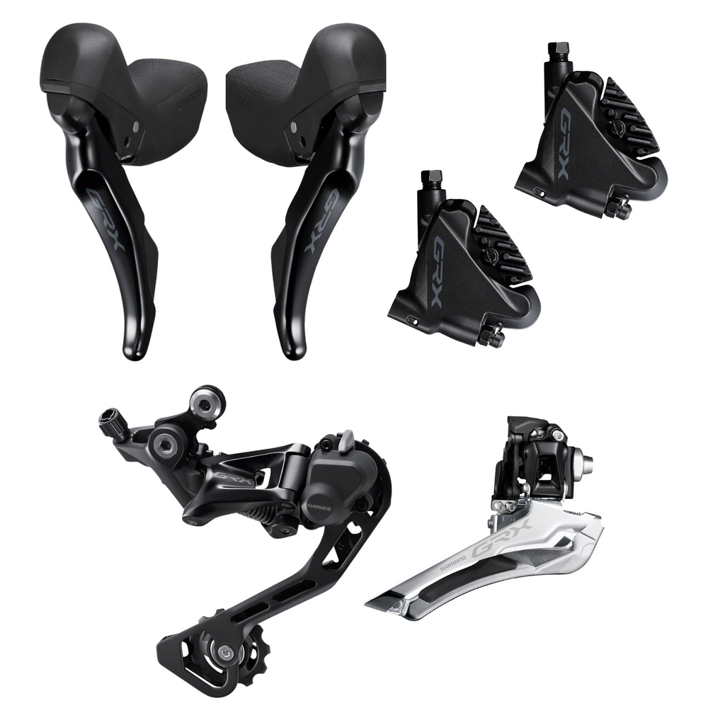 NEW Shimano GRX RX400 2x10 Speed Hydraulic Mini Groupset - Shifters Br NEW Shimano GRX RX400 2x10 Speed Hydraulic Mini Groupset - Shifters Br