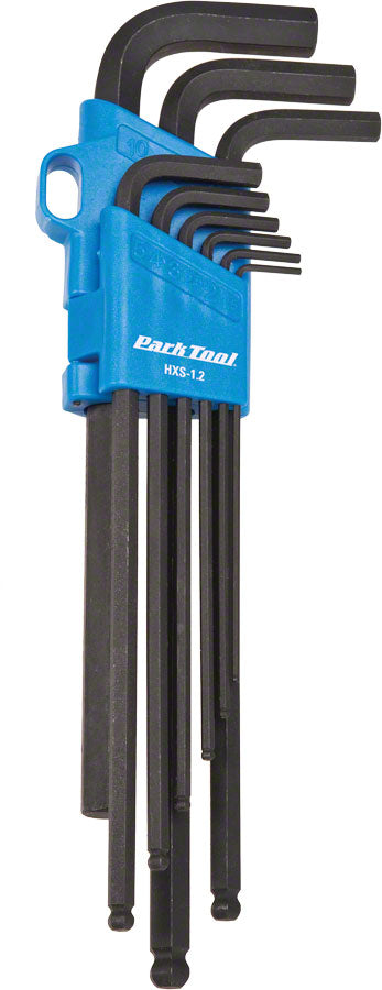 NEW Park Tool HXS-1.2 Pro Hex Wrench Set (1.5,2,2.5,3,4,5,6,8,10mm) - Around the Cycle