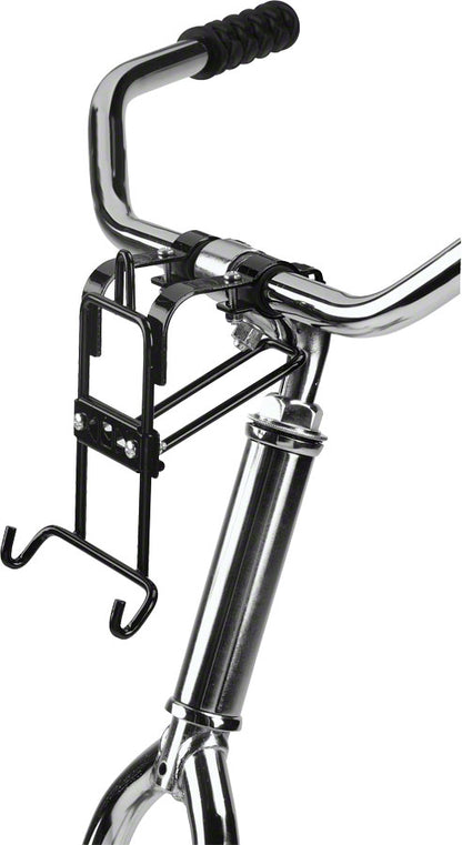 NEW Wald 3133 Front Quick Release Basket with Bolt-On Mount: Gloss Black - Around the Cycle