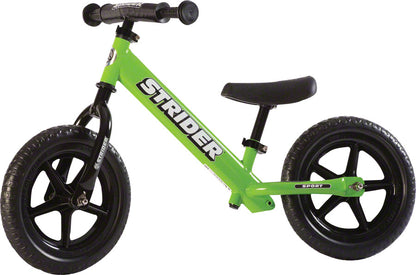 NEW Strider 12 Sport Kids Balance Bike: Green - Around the Cycle