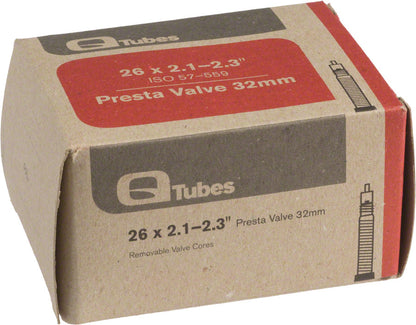 NEW Q-Tubes Presta Valve Tube TU6858 | 26" x 2.1-2.3" | 32mm