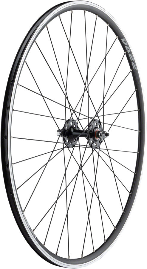 NEW Quality Wheels Track Front Wheel 700c Formula Cartridge / Alex DA22 Black