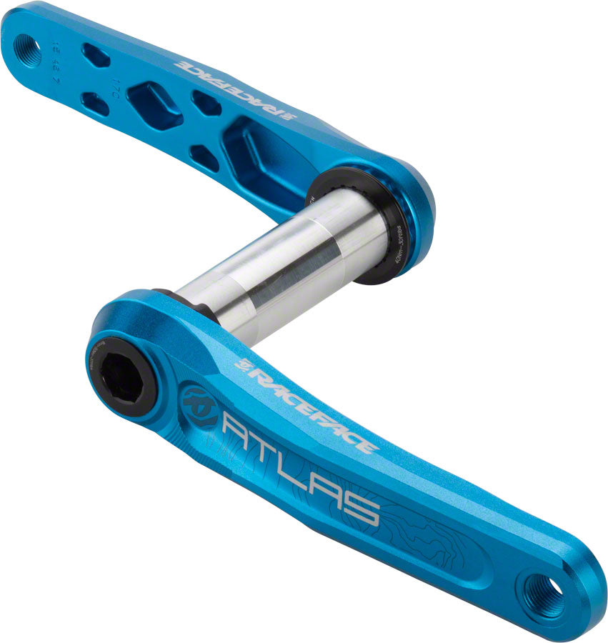 NEW RaceFace Atlas CINCH Crankset RaceFace 175mm, RaceFace Blue