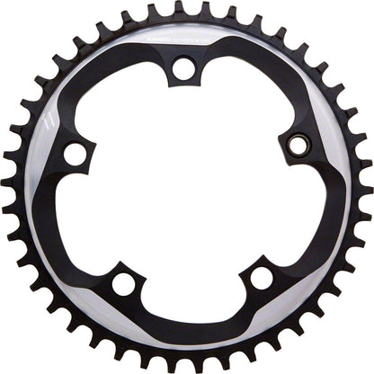 NEW SRAM X-Sync Chainring 40 Teeth 110mm BCD Polished Grey/Matte Black - Around the Cycle