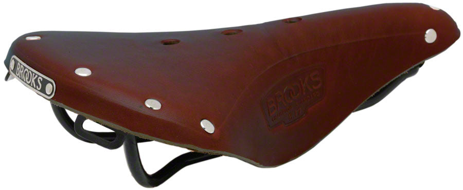 NEW Brooks B17 Standard Saddle - Steel, Antique Brown, Men's