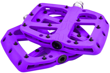 NEW e*thirteen Base Pedals - Platform, Composite, 9/16", Eggplant Purple - Around the Cycle