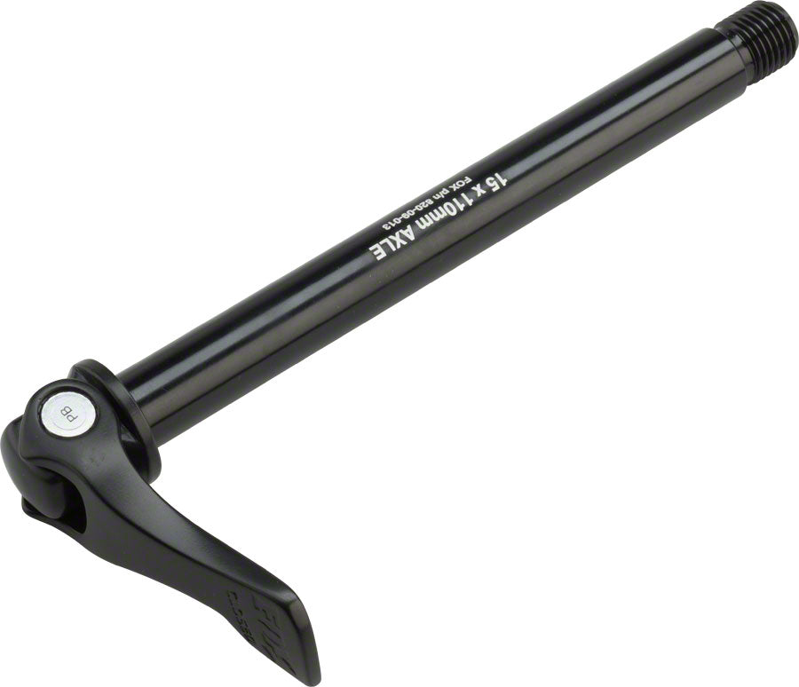 NEW FOX QR 15 Axle Assembly, Black, for 15x110 mm Forks
