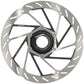 NEW SRAM HS2 Disc Brake Rotor - 180mm, Center Lock, Rounded, Silver/Black